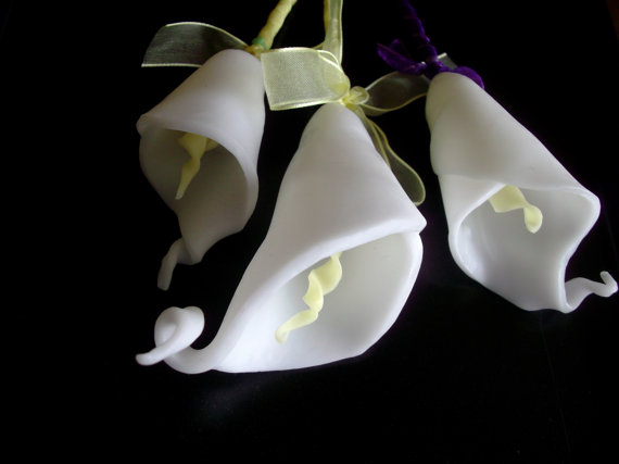 Calla Lilly Soap Wedding Favor Large